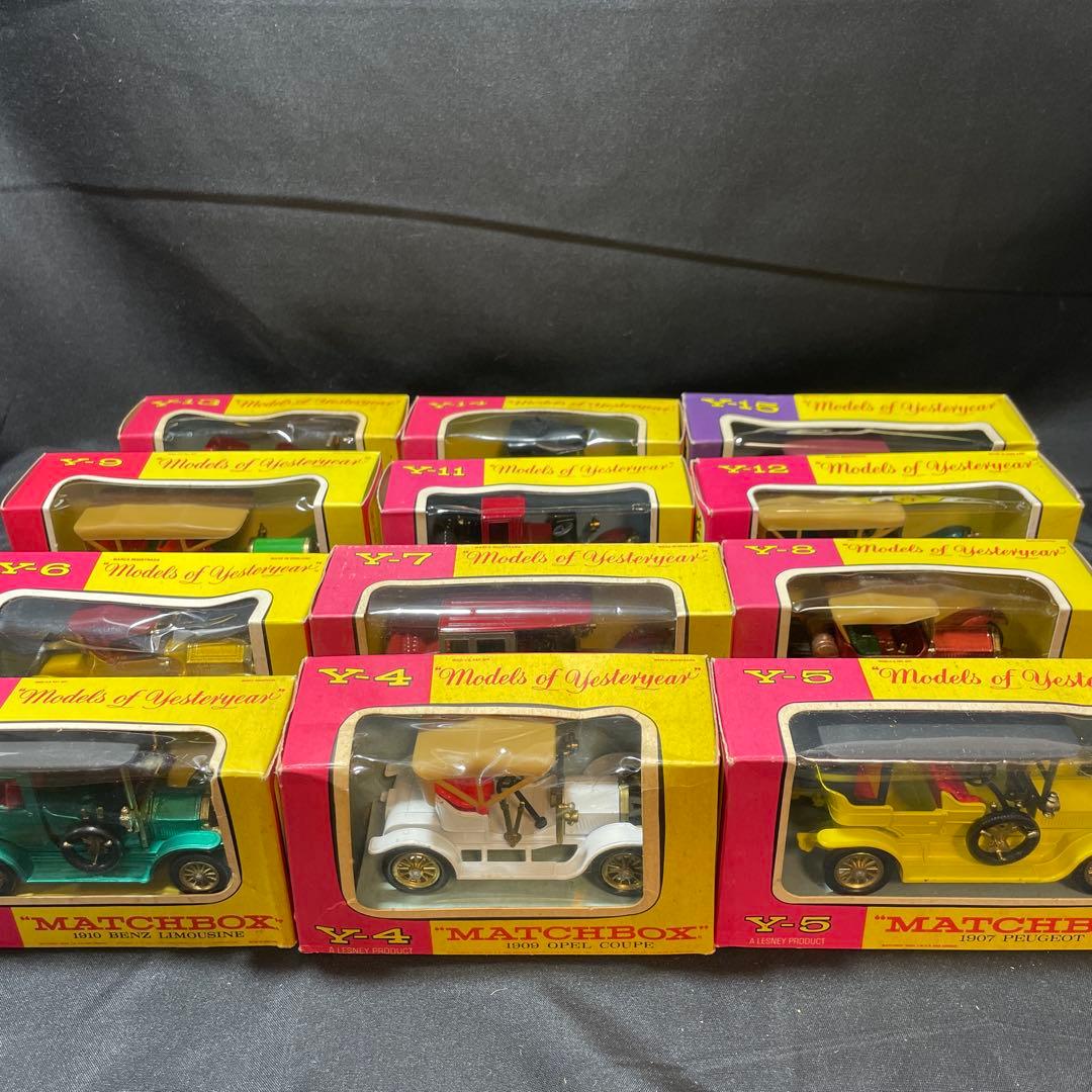 マッチボックス（Matchbox）ヴィンテージ ミニカー 12個