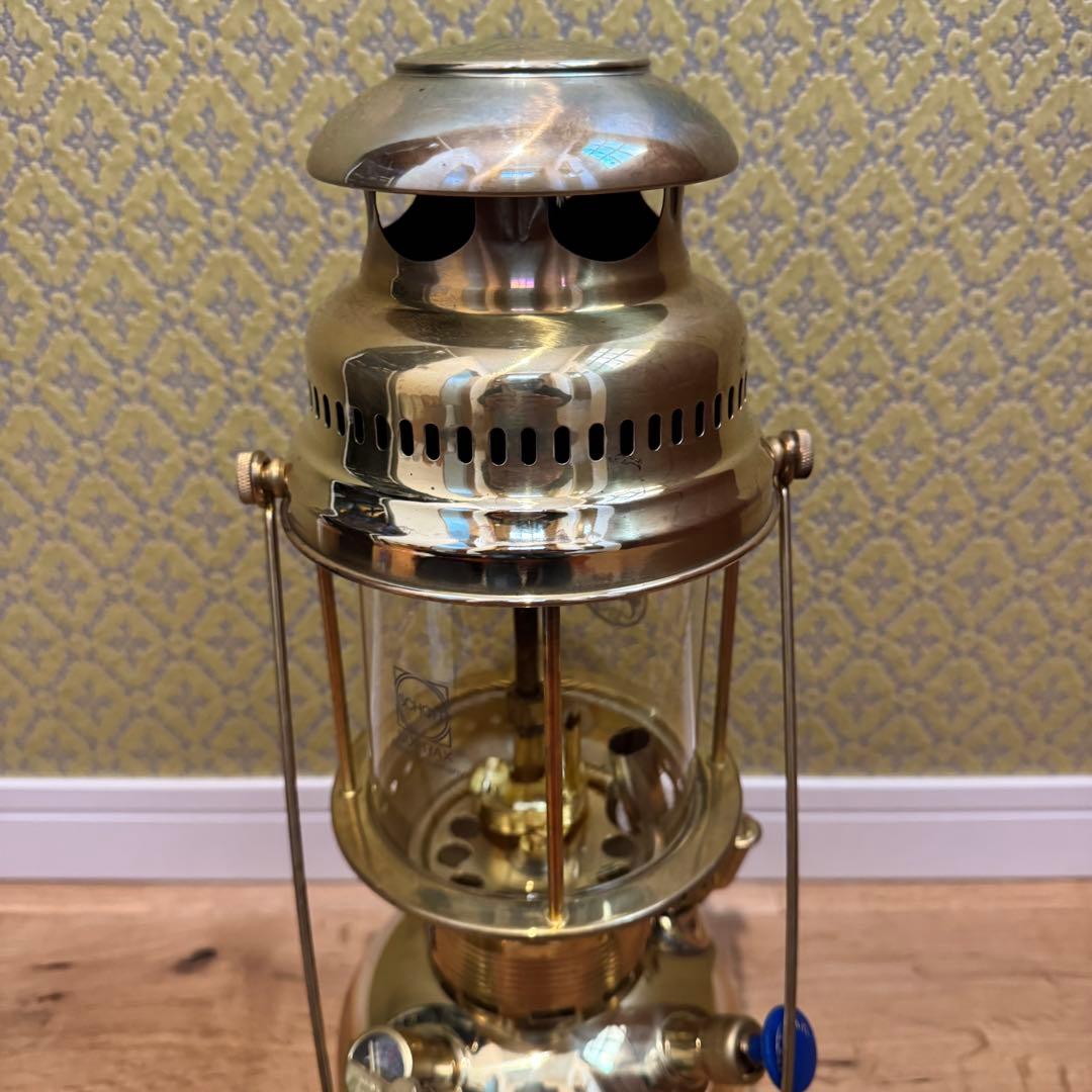 動作品 Petromax HK500 白灯油ランタン ドイツ製 真鍮 ブラス