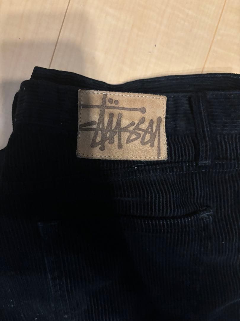 オ*カ様 Stussy big olコーデュロイパンツ ブラック 30