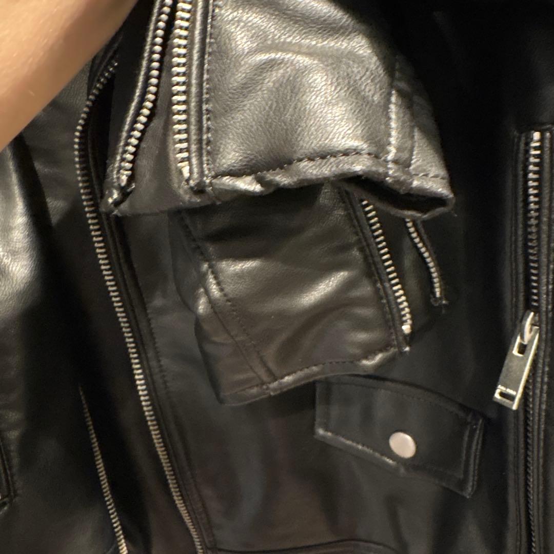 ZARA ライダース ジャケット メンズ