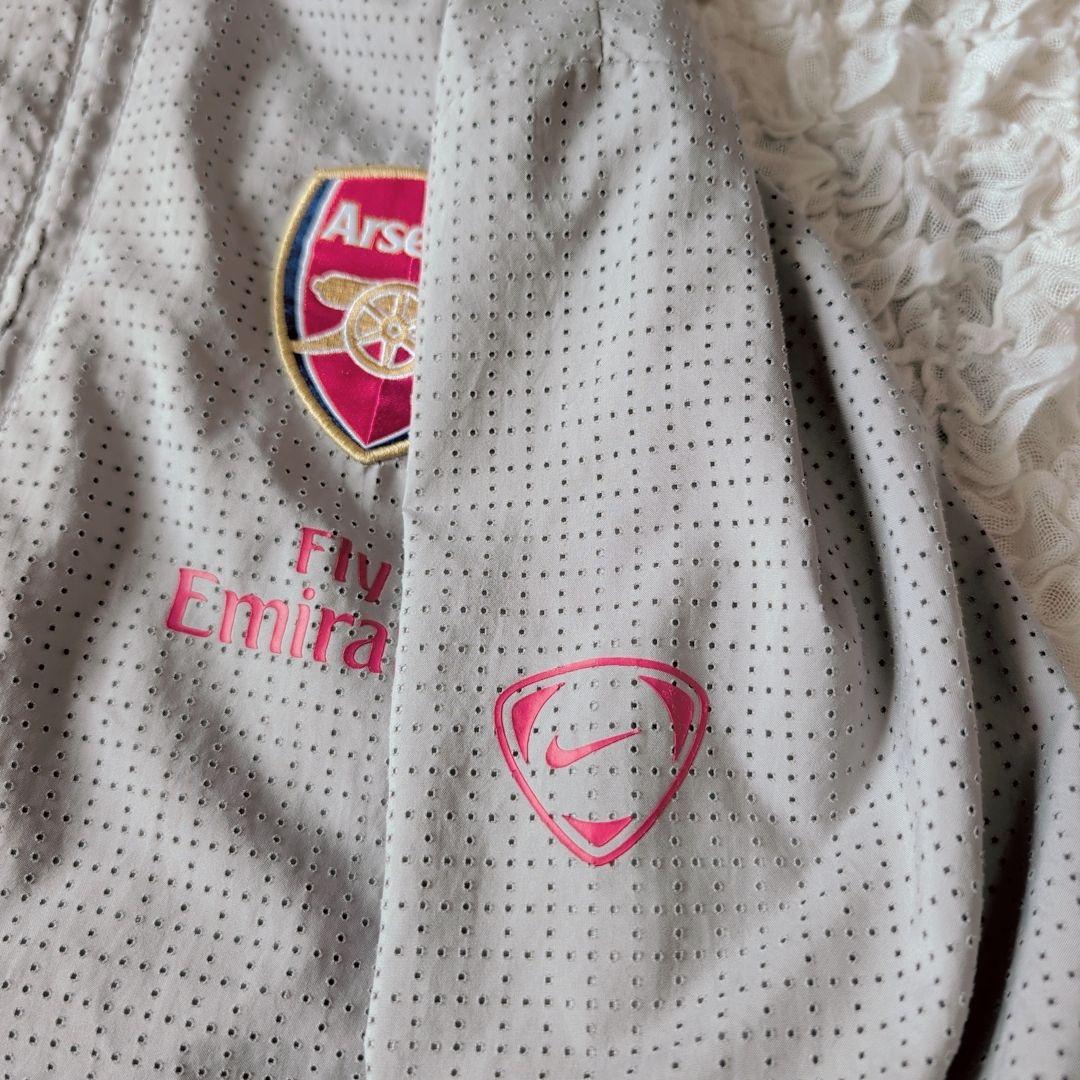 NIKE 09/10 Arsenal FC トラックジャケット グレー S