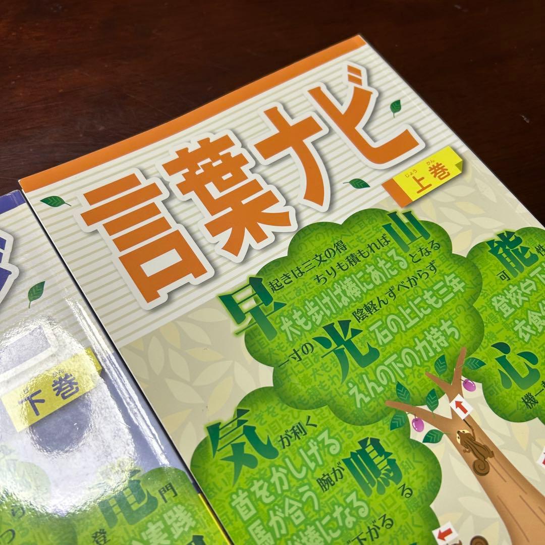 17-19ら　SAPIX サピックス　言葉ナビ 上巻・下巻セット 重要教材
