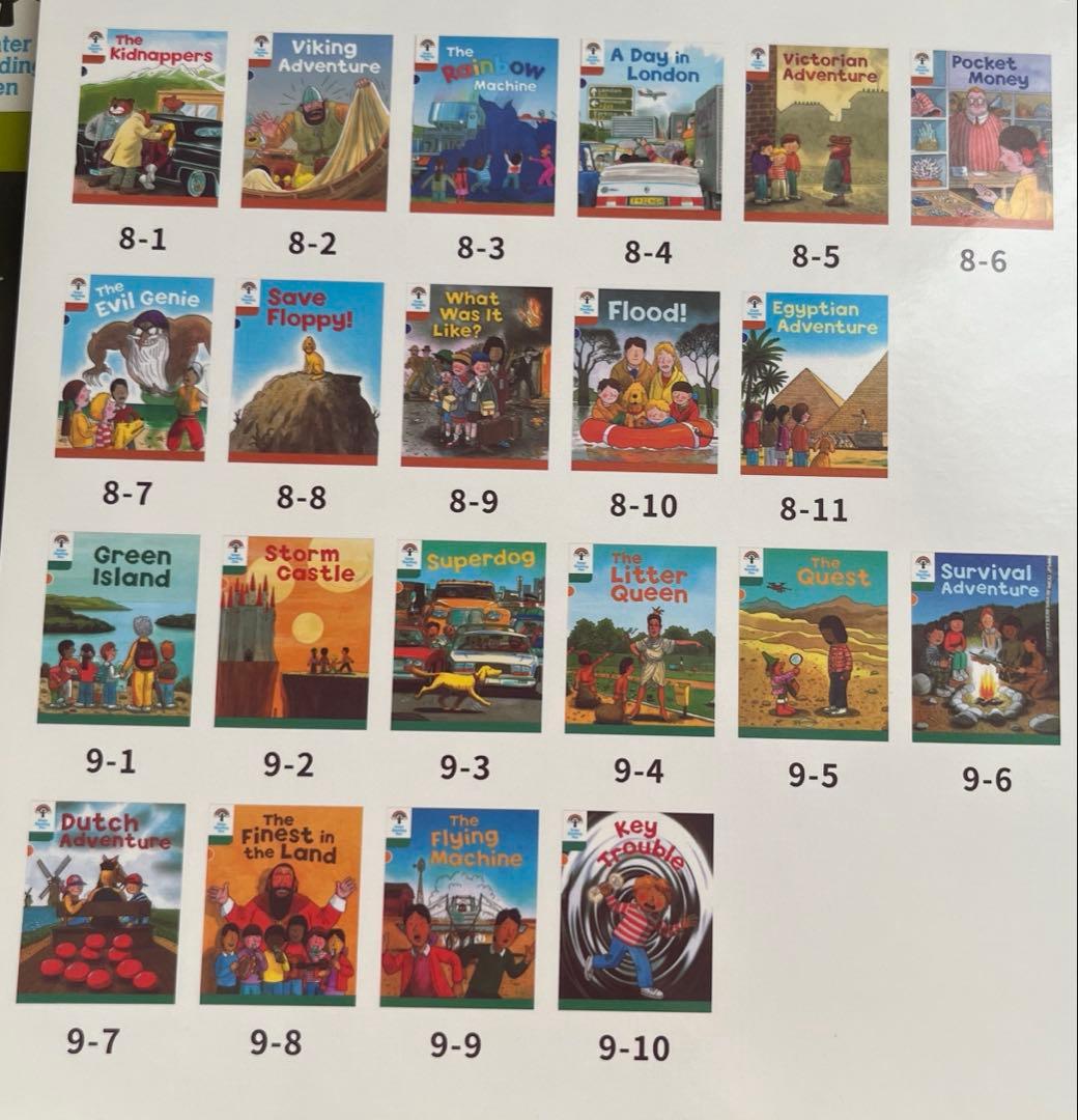 oxford reading tree ort stage6〜9 全56冊　音声
