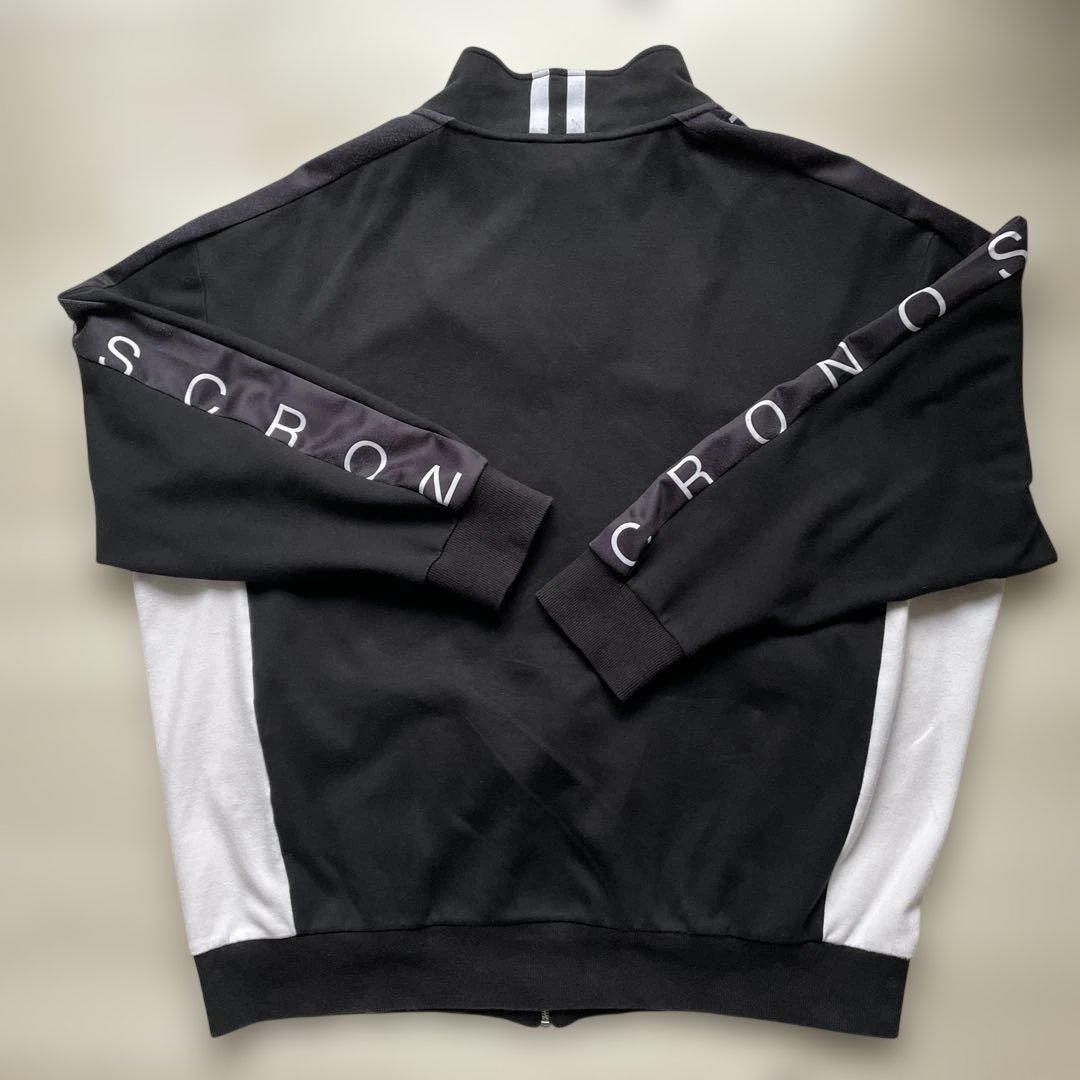 クロノス　CRONOS トラックジャケット　 ブラック　XL