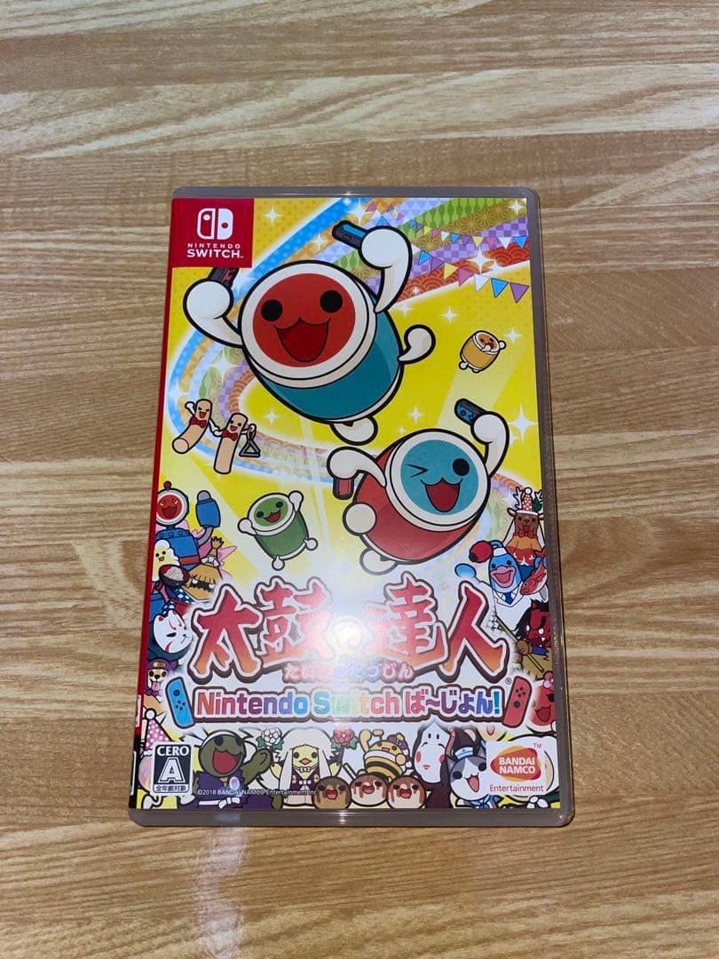 太鼓の達人Nintendo Switchば〜じょん！ソフト太鼓とバチ　セット