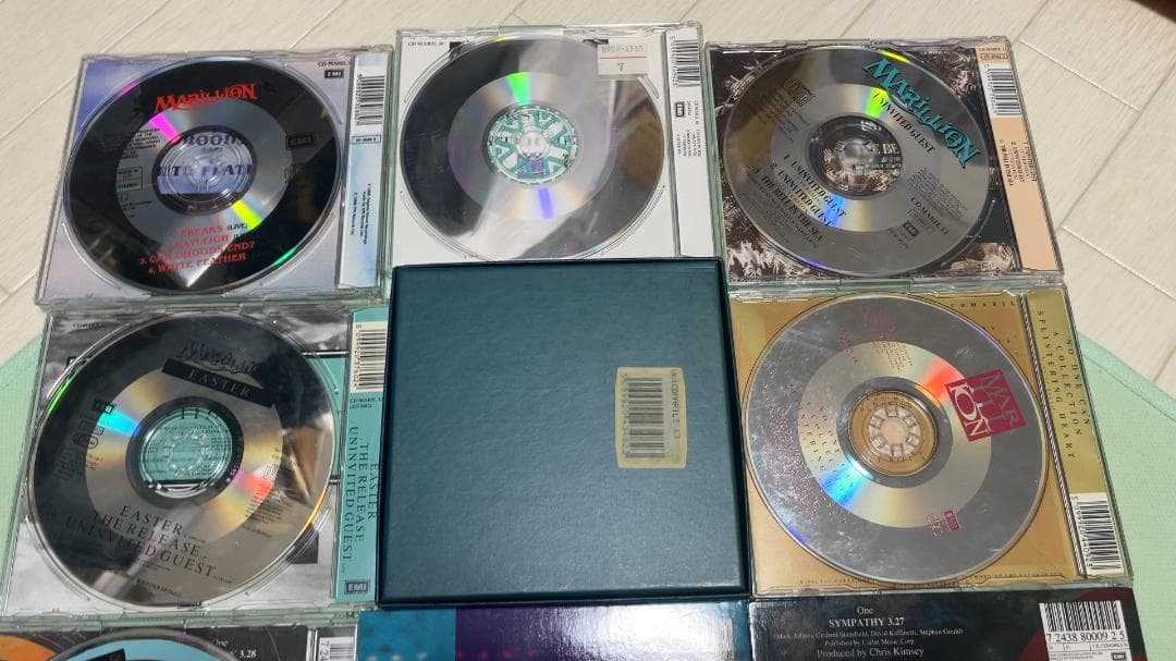 最終 Marillion CDシングル 19枚セットで！ マリリオン プログレ