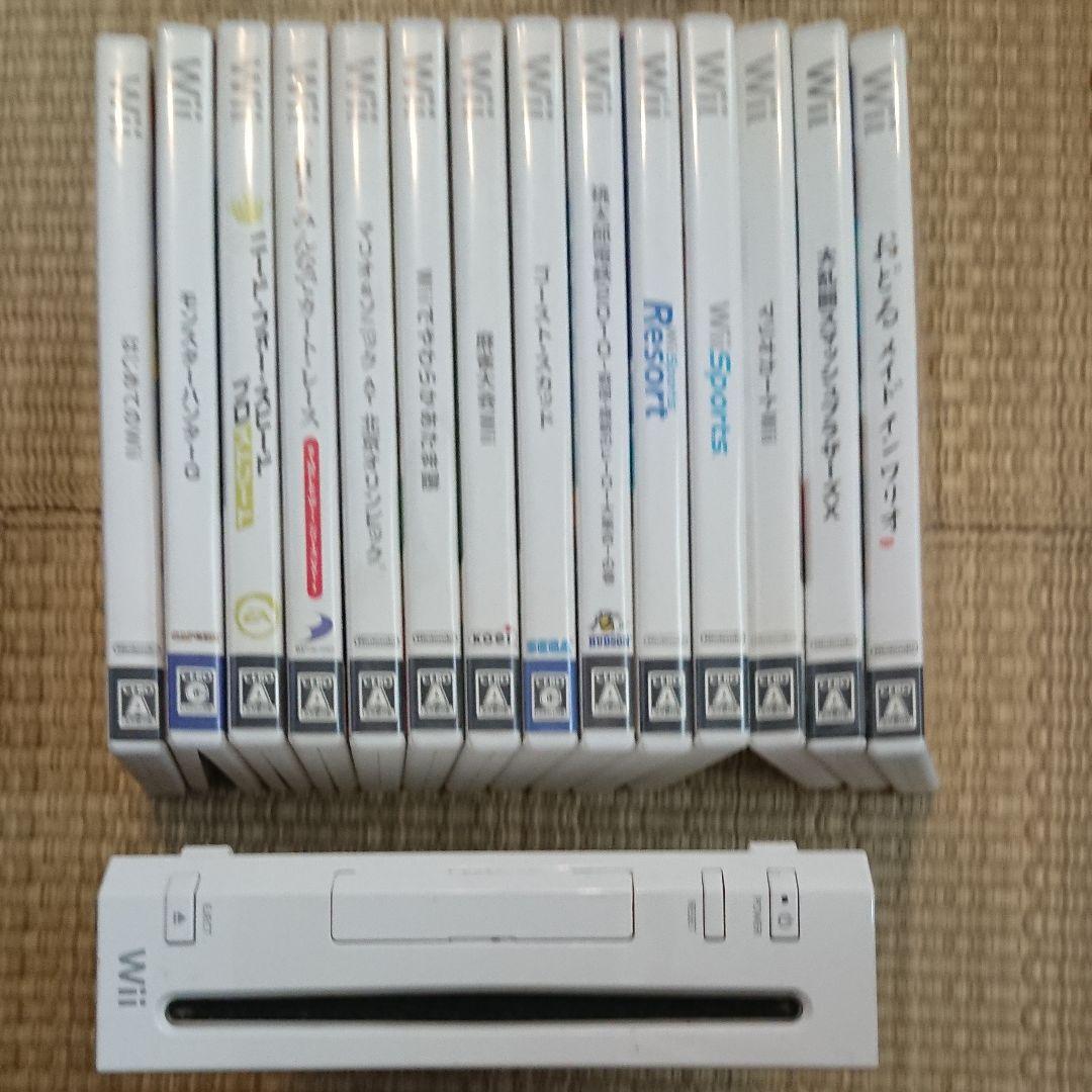 ニンテンドー Wii 本体、リモコン、ソフト