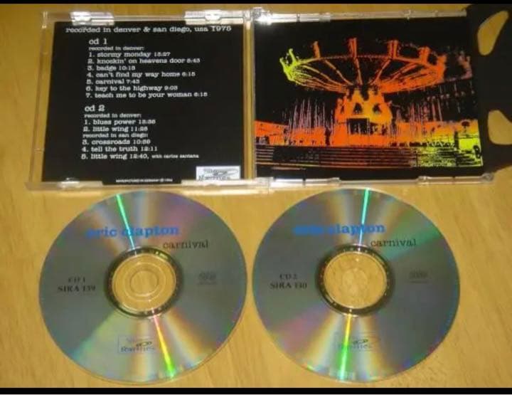 名盤！2CD！エリッククラブトン/CARNIVAL/1975年