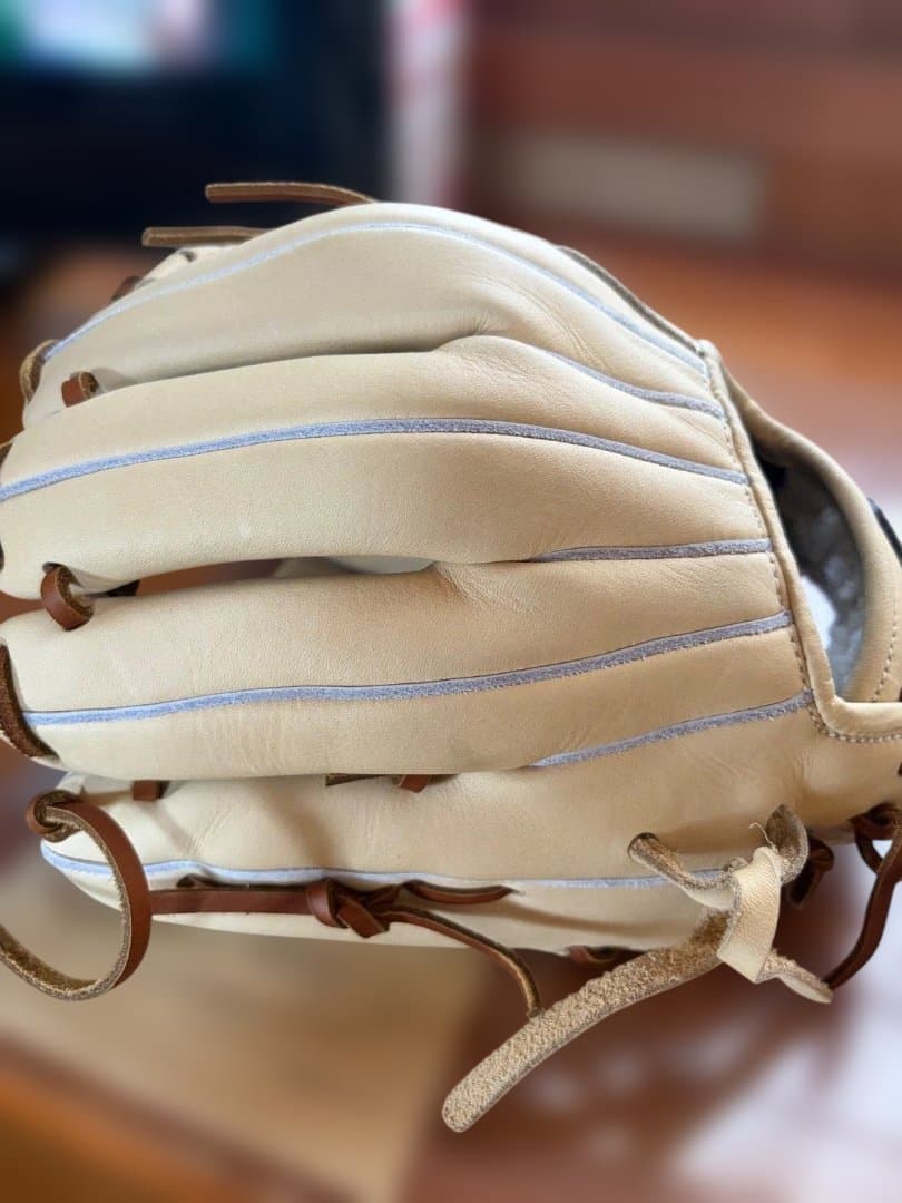 スラッガー 野球グローブ 特別注文 クリーム色