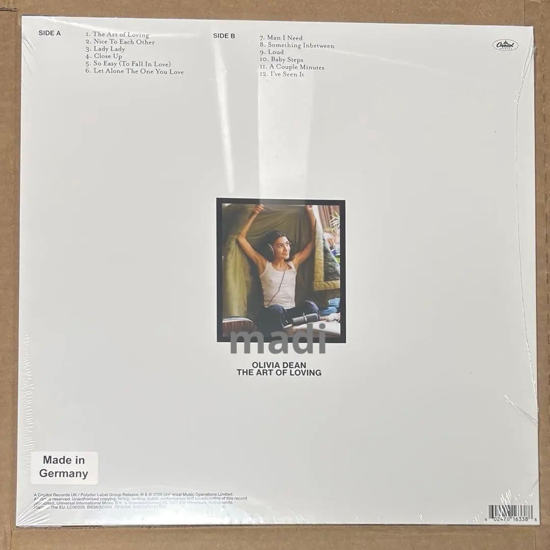 Olivia Dean レコード The art of loving LP