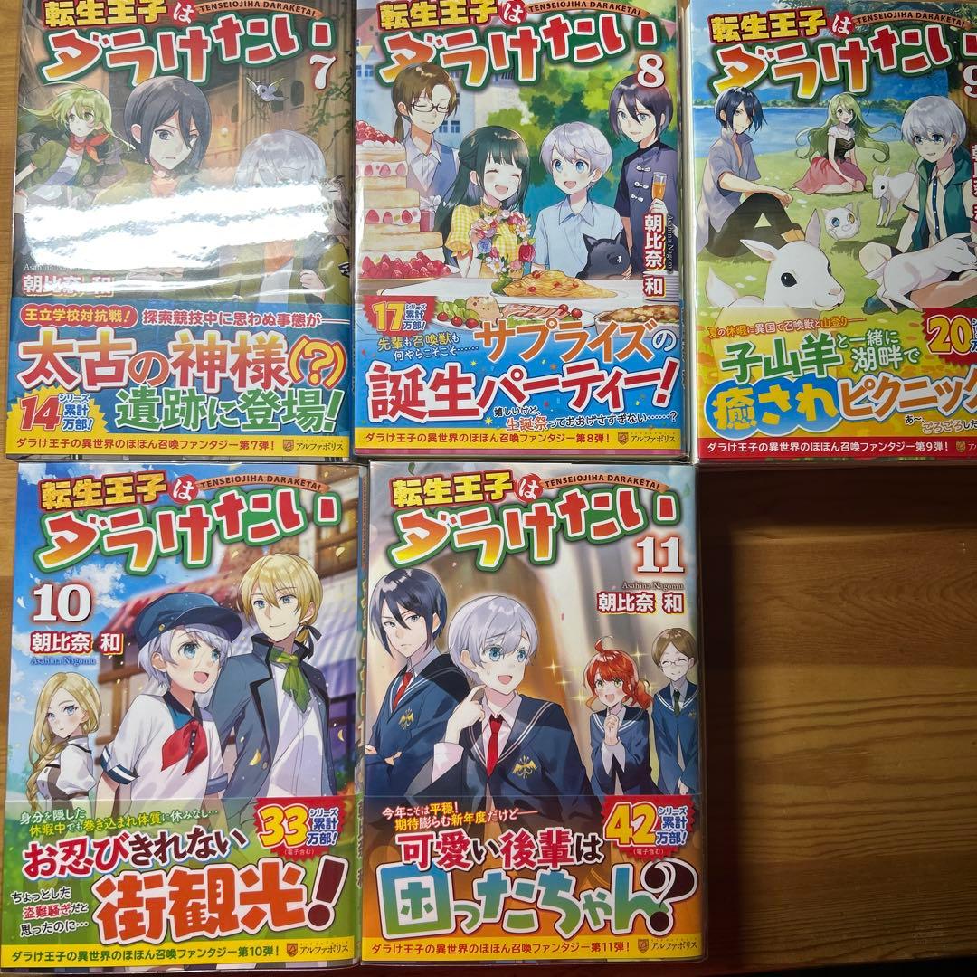 転生王子はダラけたい　1-11巻セット