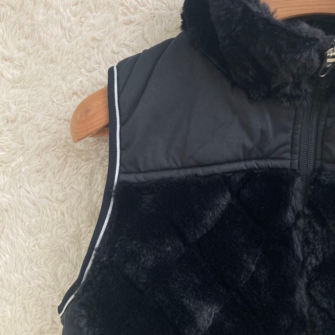 【naoさん専用】美品！Callaway 中綿　モックネック　ファーベスト　ブラ