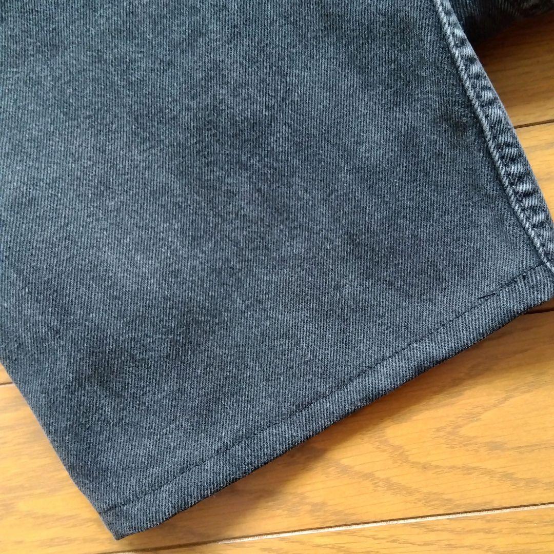 Levi's リーバイス550ブラック デニムパンツ フェード メキシコ製w34