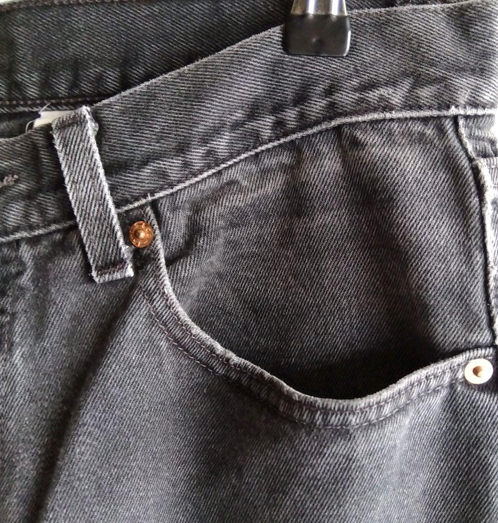 Levi's リーバイス550ブラック デニムパンツ フェード メキシコ製w34