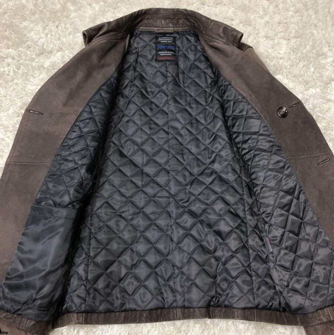 NICOLE CLUB レザージャケット　牛革　希少 パイレーツ　カウレザー