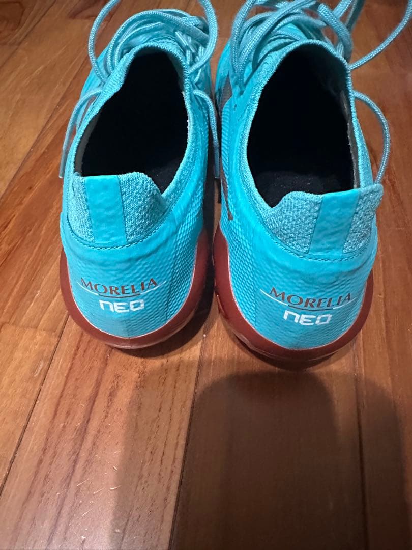 Mizuno Morelia NEO 水色 スパイク海外限定