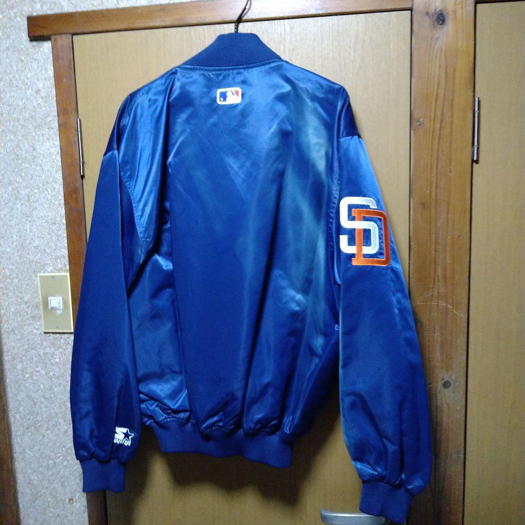 サンディエゴ・パドレス ボンバージャケット ネイビー