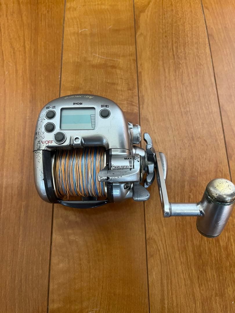 中古 RYOBI 電動リール 電動VS700AC アドベンチャー リョービ