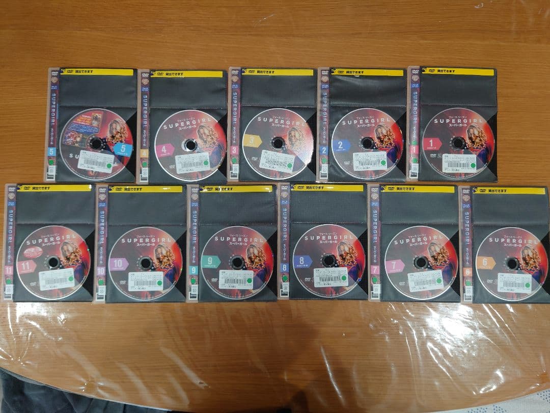 スーパーガール DVD 全巻54巻