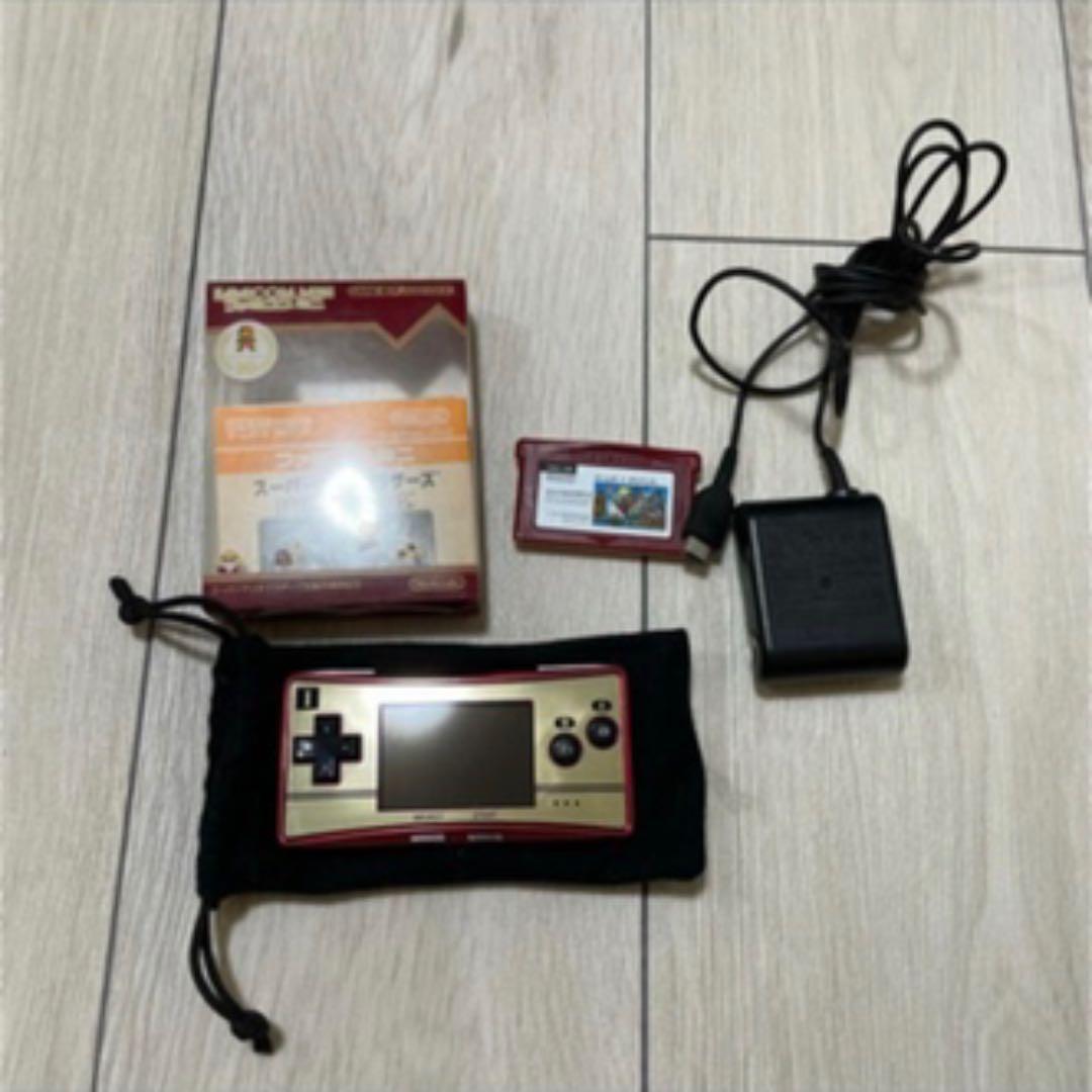 ゲームボーイミクロ　スーパーマリオブラザーズ　ソフト付き