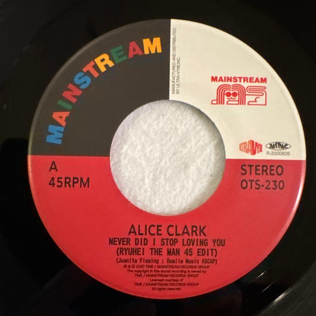 Alice Clark 7inch rare盤
