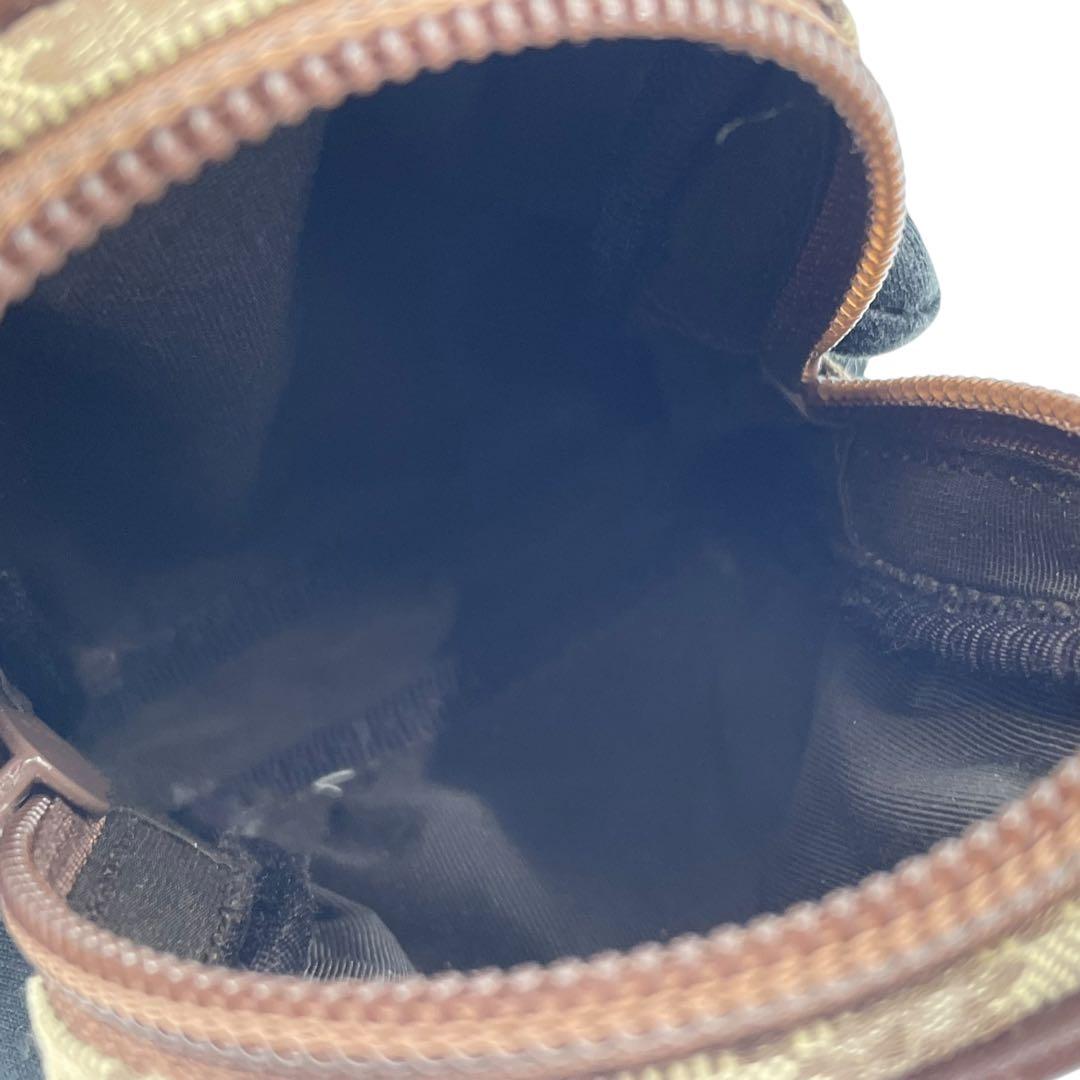 良品　GUCCI グッチ　m3 GGキャンバス　シガレットケース　タバコ入れ　茶