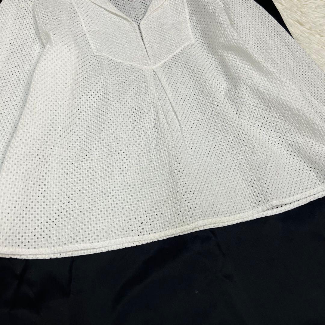 ANA G.K  CHANEL シャネル スキッパーコットンシャツ シアー