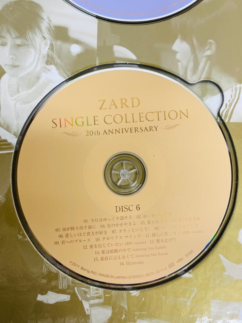 ◆ZARD SINGLE COLLETION 20th CD 09491