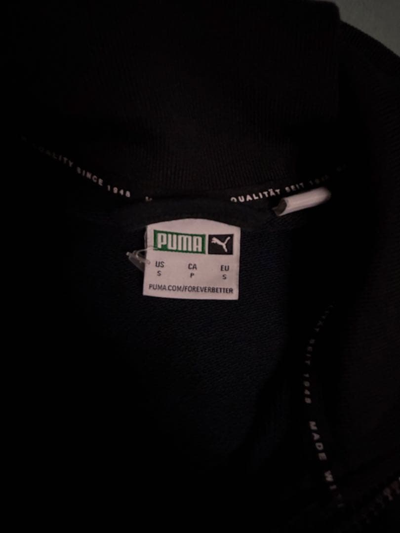 PUMA トラックジャケットブラック