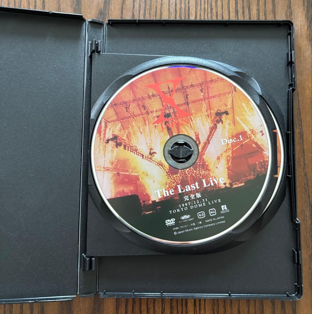 X JAPAN The Last Live 完全版 DVD2枚組