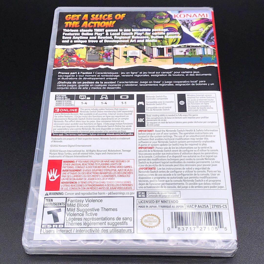 ミュータント ニンジャ タートルズ カワバンガ コレクション switch
