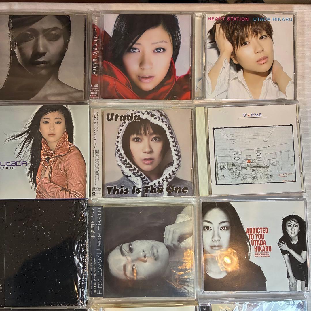 エルフ様用　宇多田ヒカル　　CDまとめて24枚セット