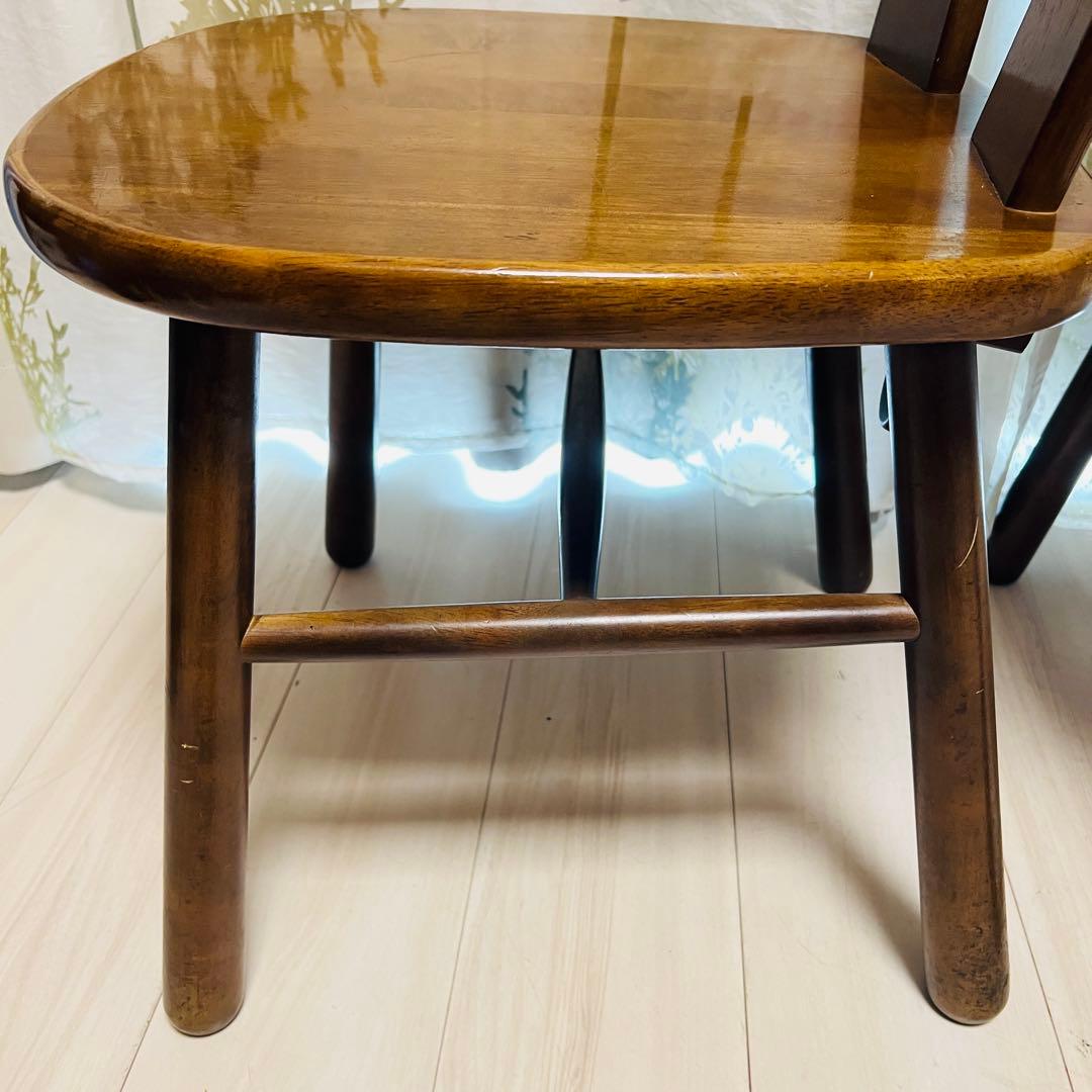 【廃盤品】カリモク ルスティック ダイニングチェア2脚