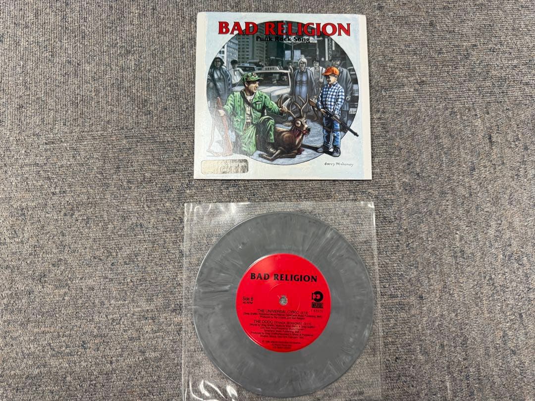 BAD RELIGION Punk Rock Song 限定版カラー・レコード