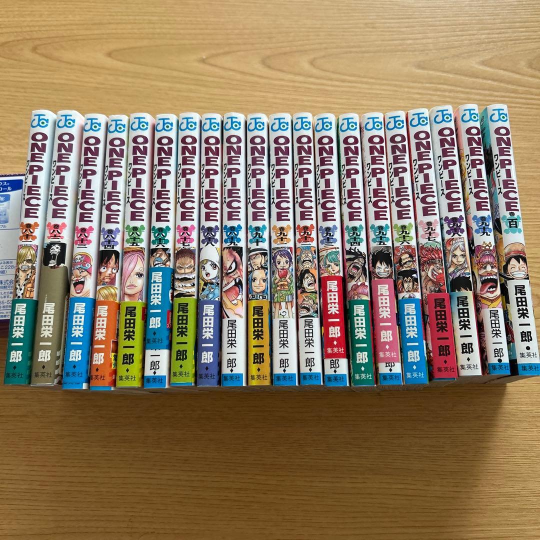 ONE PIECE ほぼ全巻セット 1巻〜108巻　おまけ付き