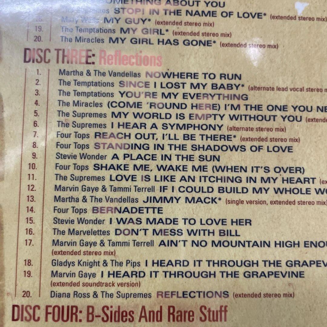 THE MOTOWN BOX 新品 4CDBOX
