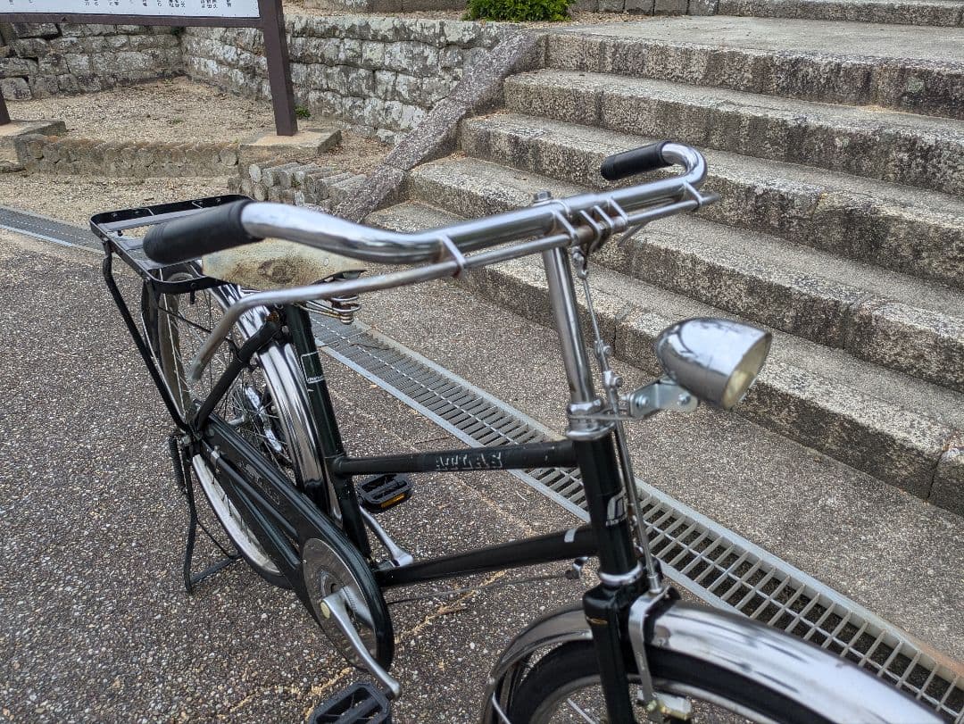 美品　丸石　実用車　昭和　レトロ　自転車
