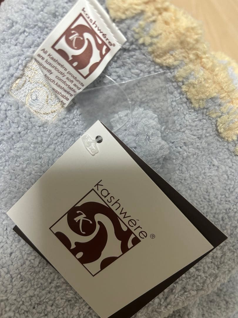 【新品】カシウエアKashwere ベビーブランケット　おくるみ　膝掛け