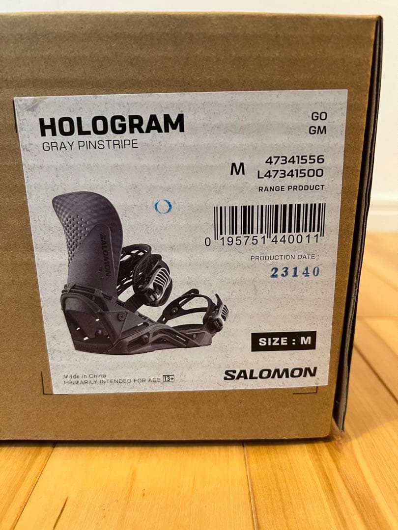SALOMON HOLOGRAM 23-24 サロモン ホログラム　M グレー