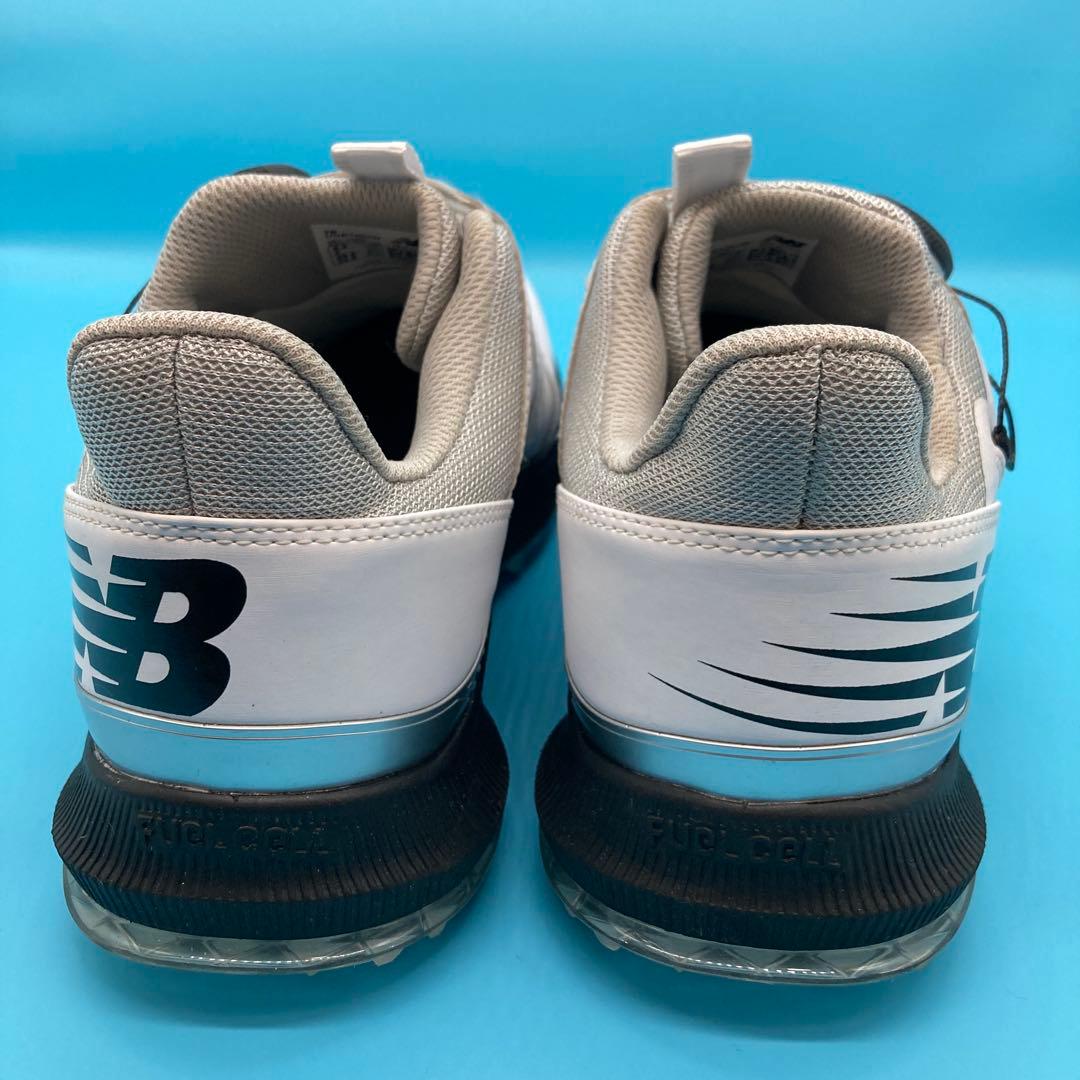 極美品✨ニューバランス new balance ゴルフ24.5cm メンズ 白