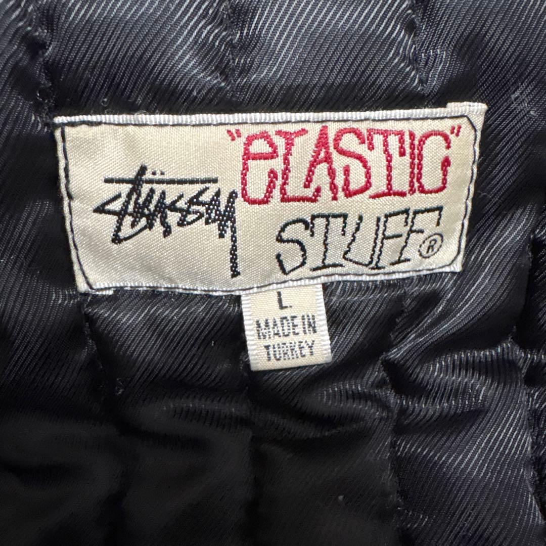 値下げしました‼️ Stussy フード付きブラックジャケット L