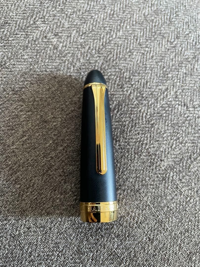 【箱付・美品】セーラー 万年筆 プロフィット21 マットブラック 中字 21K