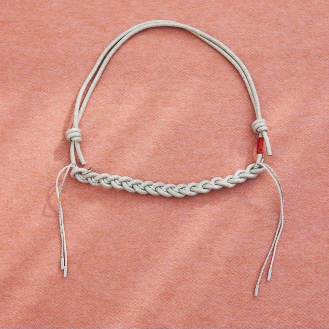 Topologie トポロジー 8.0mm ブレイデッド オーロープ　シルバー