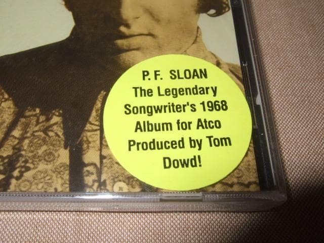P.F.SLOAN,新品未開封,トムダウド,SSW,シンガーソングライター