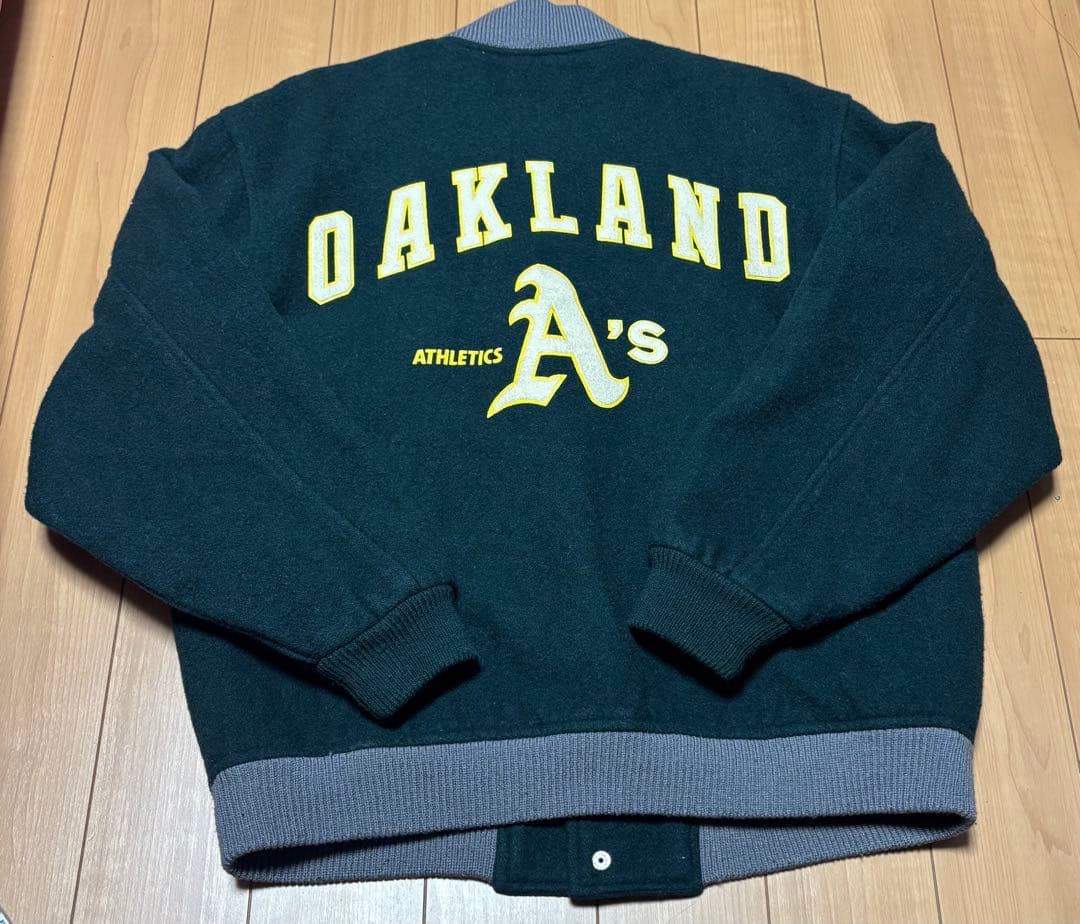 Oakland Athletics ウールジャケット Lサイズ