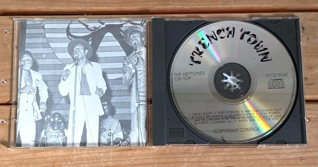 激レア レゲエ CD THE HEPTONES ON TOP ジャマイカ盤
