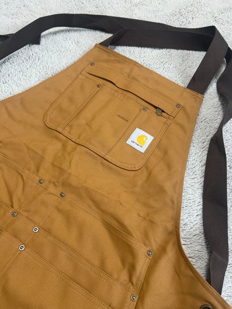 Carhartt カーハート ブラウン エプロン キャンバス たすき掛け ダック