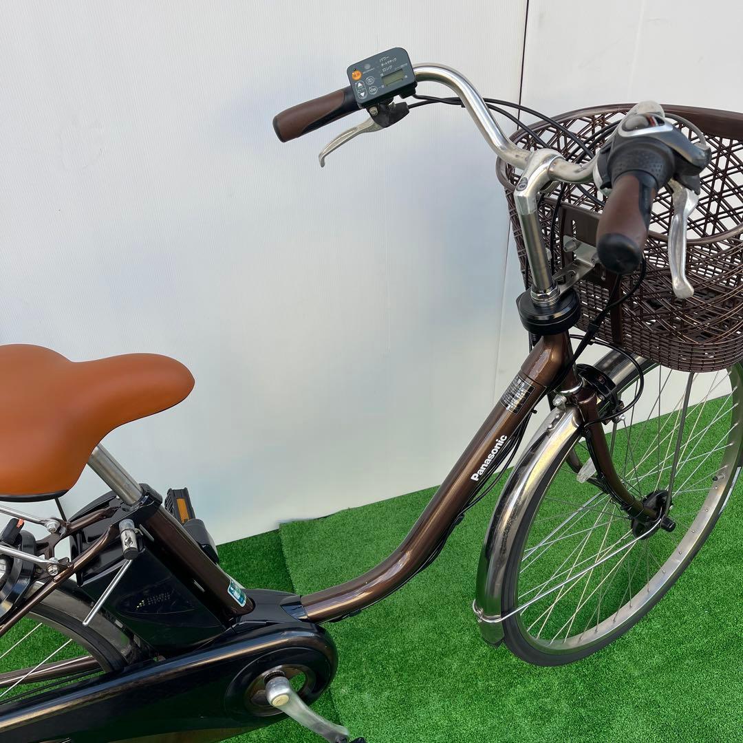 Panasonicパナソニック電動アシスト自転車26インチ ブラウン