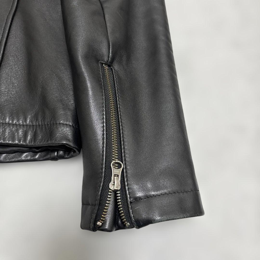 美品　カウレザー Wind Armor シングルライダースジャケット M