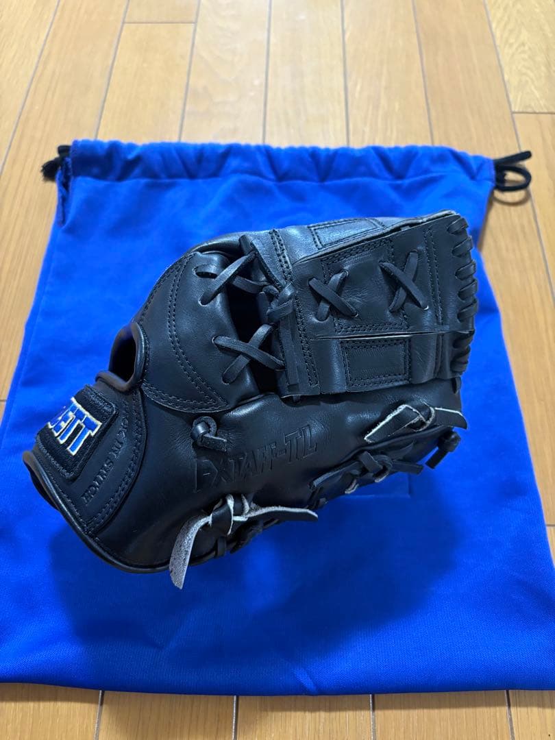 ZETT 硬式内野手用グローブ 黒 未使用
